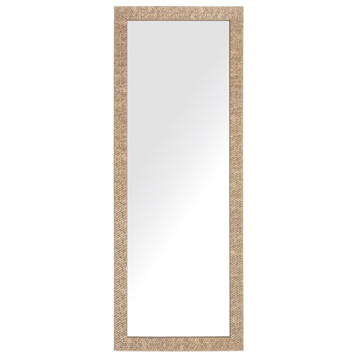 Lustro ścienne AJACCIO 50 cm 130 cm Mosiężny