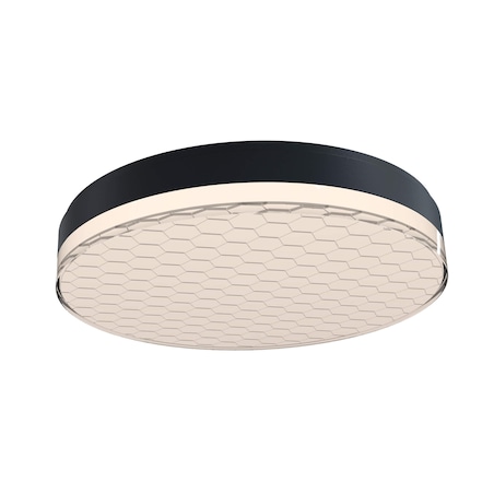 Lampa sufitowa Sekko LED 54 plaster miodu plafon czarny