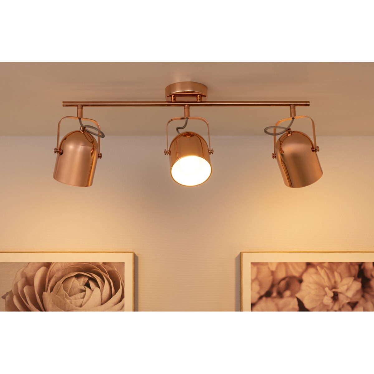 Lampa Sufitowa BRITOP Lighting 3xE27 Max.60W Subtelna Miedź w Nowoczesnym Stylu, , 1 szt.