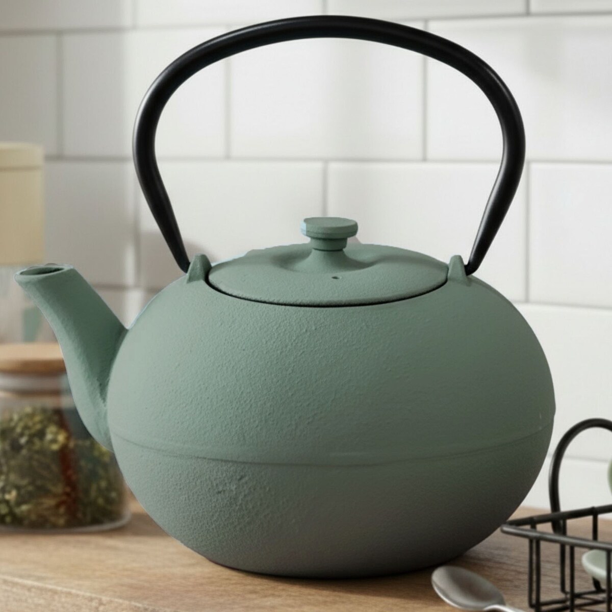 Czajnik żeliwny z zaparzaczem NOMI, 800 ml