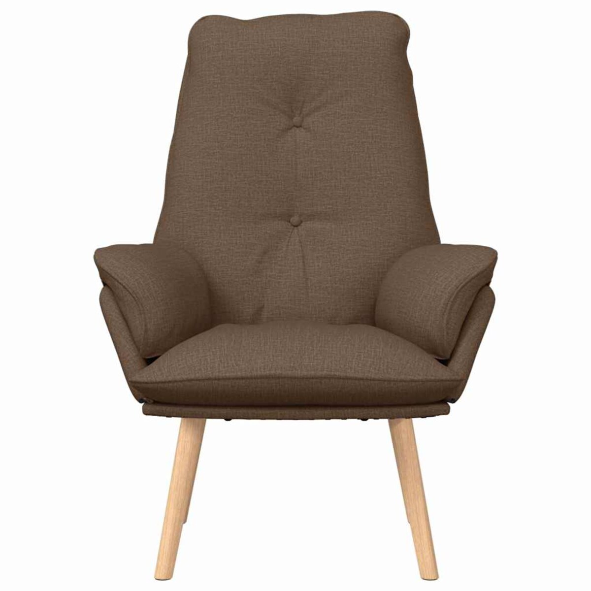vidaXL Fotel relaksacyjny Brązowy 69 x 74 x 93 cm tkanina