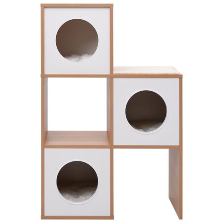 vidaXL Domek dla kota z matą do drapania z sizalu 100 cm