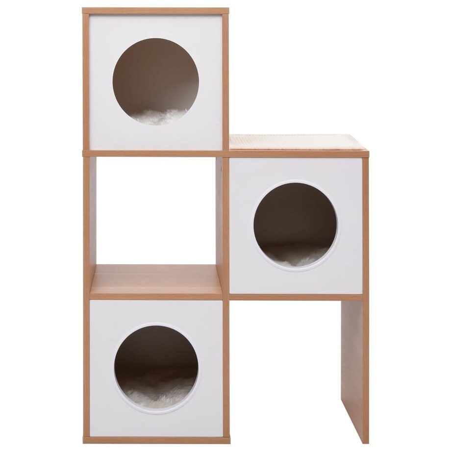 vidaXL Domek dla kota z matą do drapania z sizalu 100 cm