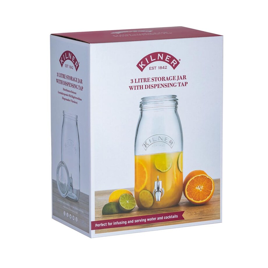 Dystrybutor na napoje, 3000 ml, Kilner