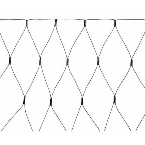Dekoracja na baterie 1,35x0,8m LED 3,84W czarna ciepła