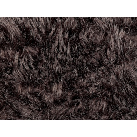 Narzuta na łóżko 150 x 200 cm brązowa DELICE