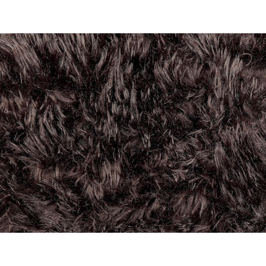 Narzuta na łóżko 150 x 200 cm brązowa DELICE