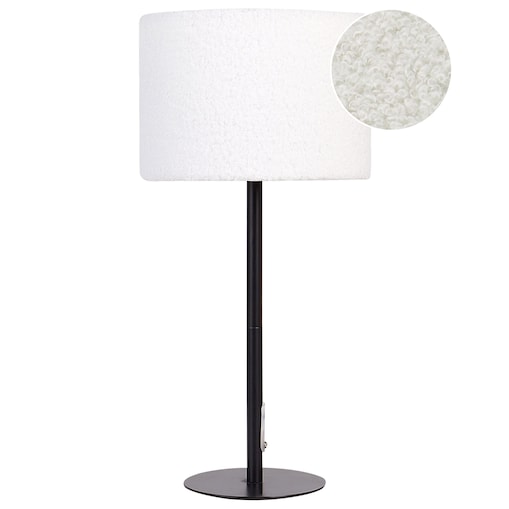 Lampa stołowa VINAZCO Boucle Biały