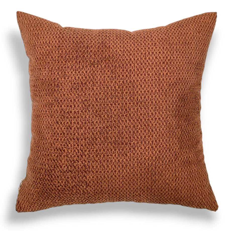 Ruda poduszka ozdobna 45x45 Dora