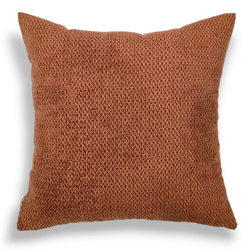 Ruda poduszka ozdobna 45x45 Dora