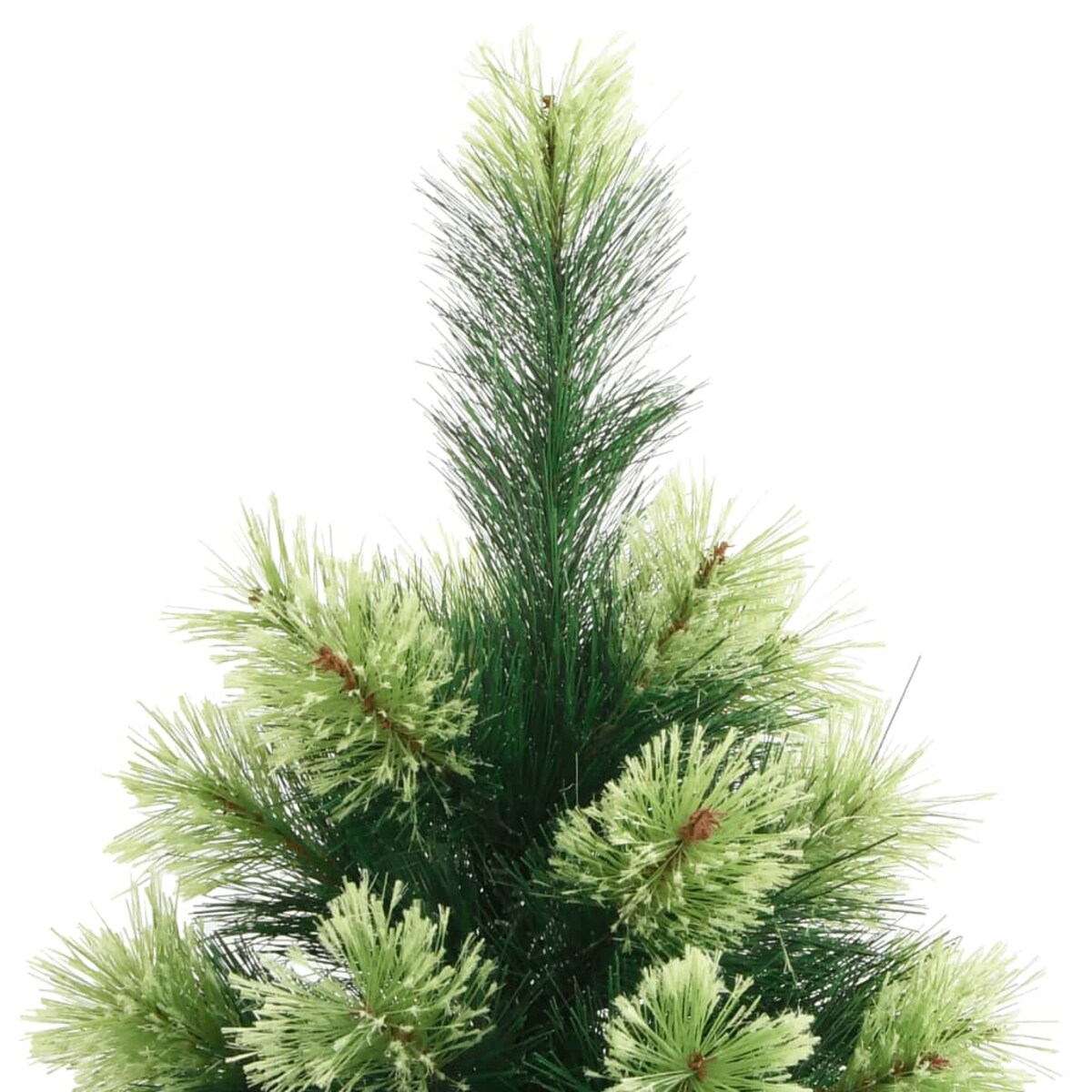 vidaXL Sztuczna choinka zawiasowa ze stojakiem, 240 cm