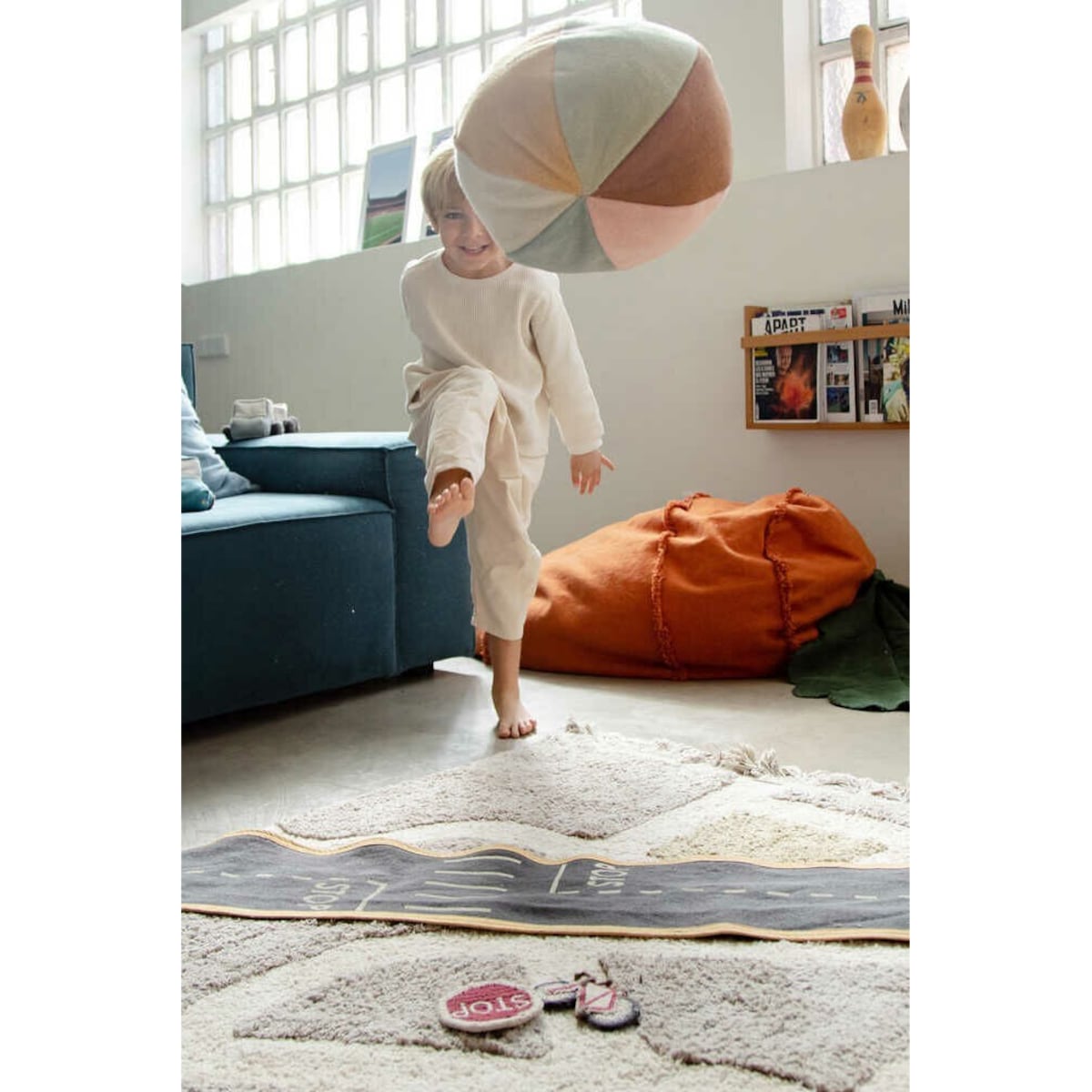 Poduszka Piłka Plażowa Eco-City Ø30 x 30 cm Lorena Canals