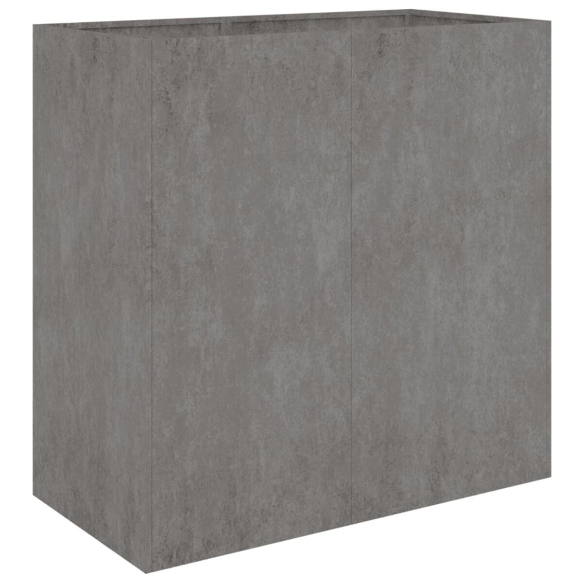 vidaXL Donica, 80x40x80 cm, stal kortenowska
