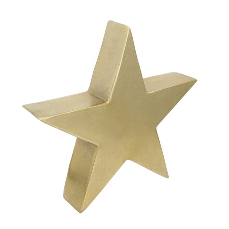 Dekoracja Christmas Star 38cm gold boże narodzenie, święta, świąteczne, złoty, 40 x 8 x 38 cm