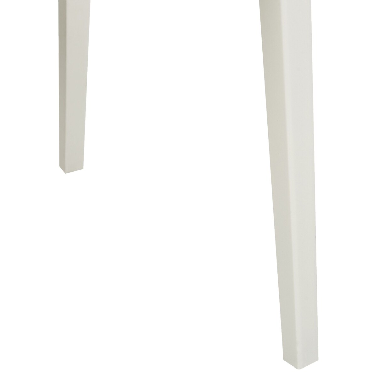 Zestaw 2 krzeseł do jadalni biały SOMERS