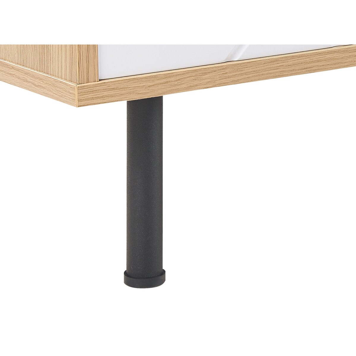 Szafka RTV jasne drewno z białym PALMER