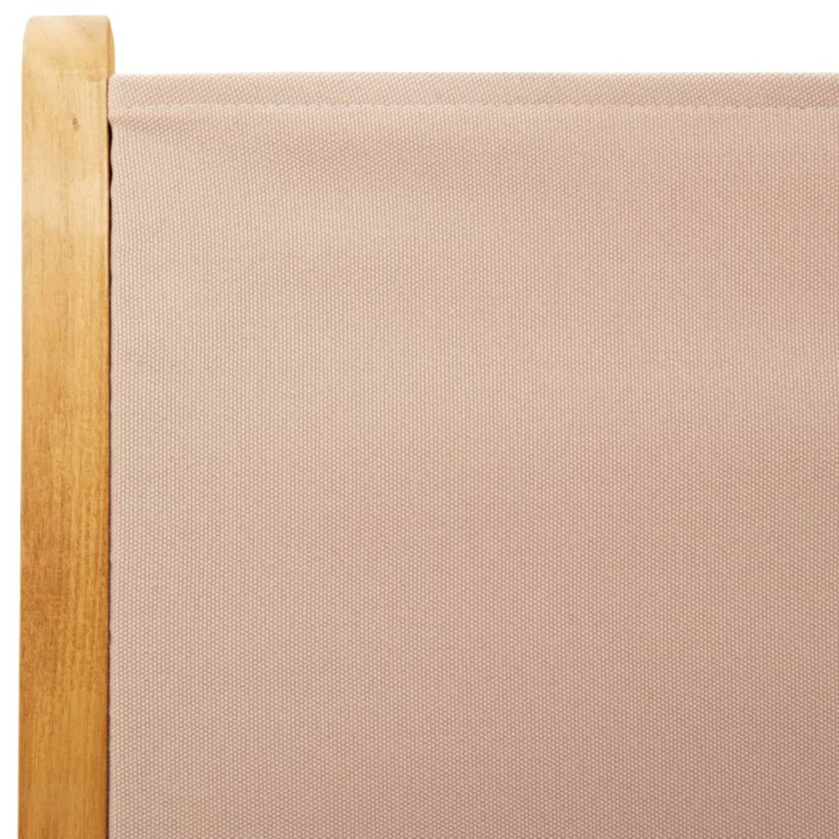 vidaXL Rozkładane krzesła ogrodowe, 4 szt., tkanina taupe i drewno