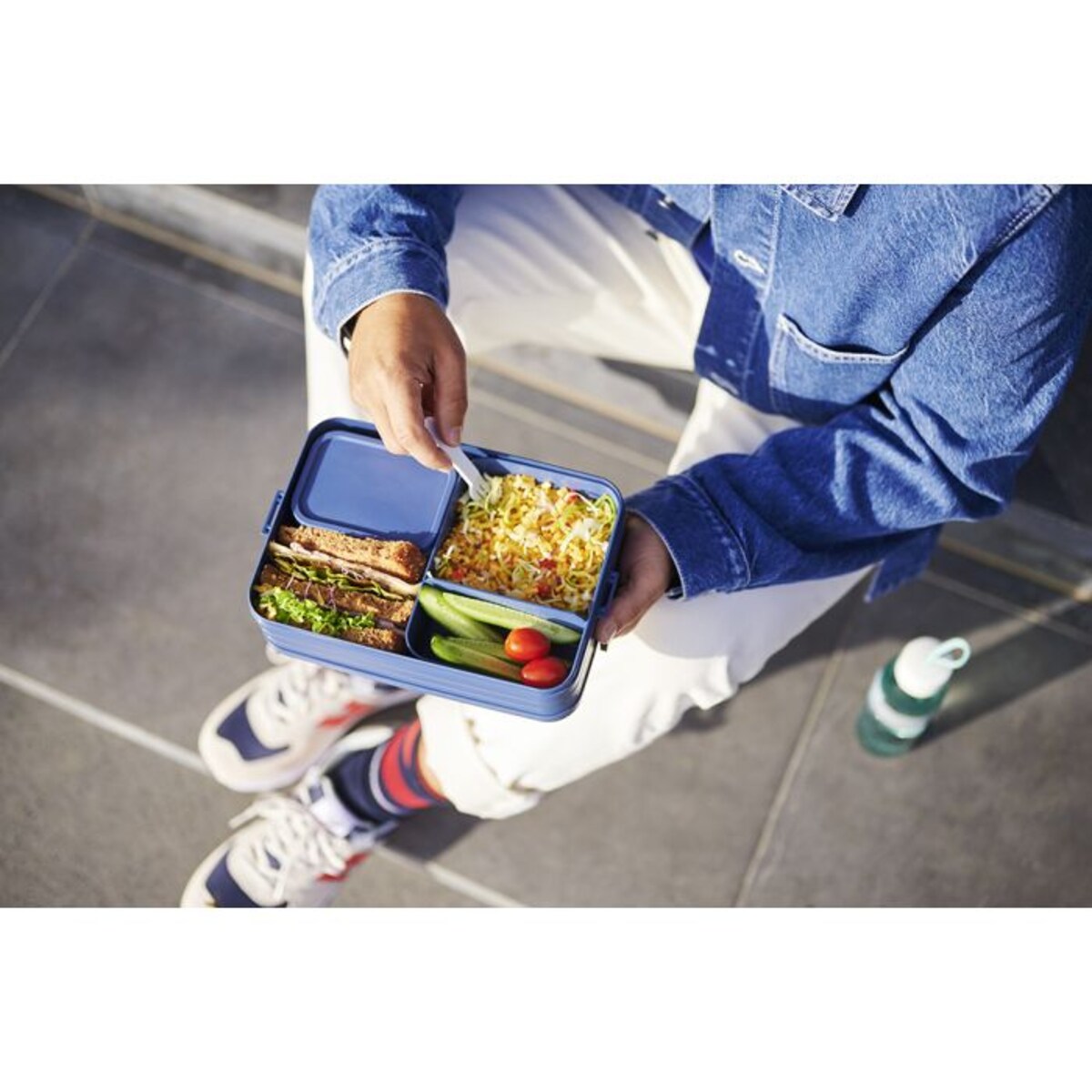 Lunchbox Take a Break bento midi nordic sage 107632194700