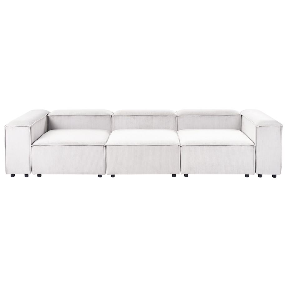 Sofa modułowa dla 3 osób ARDAL Złamana biel Sztruks