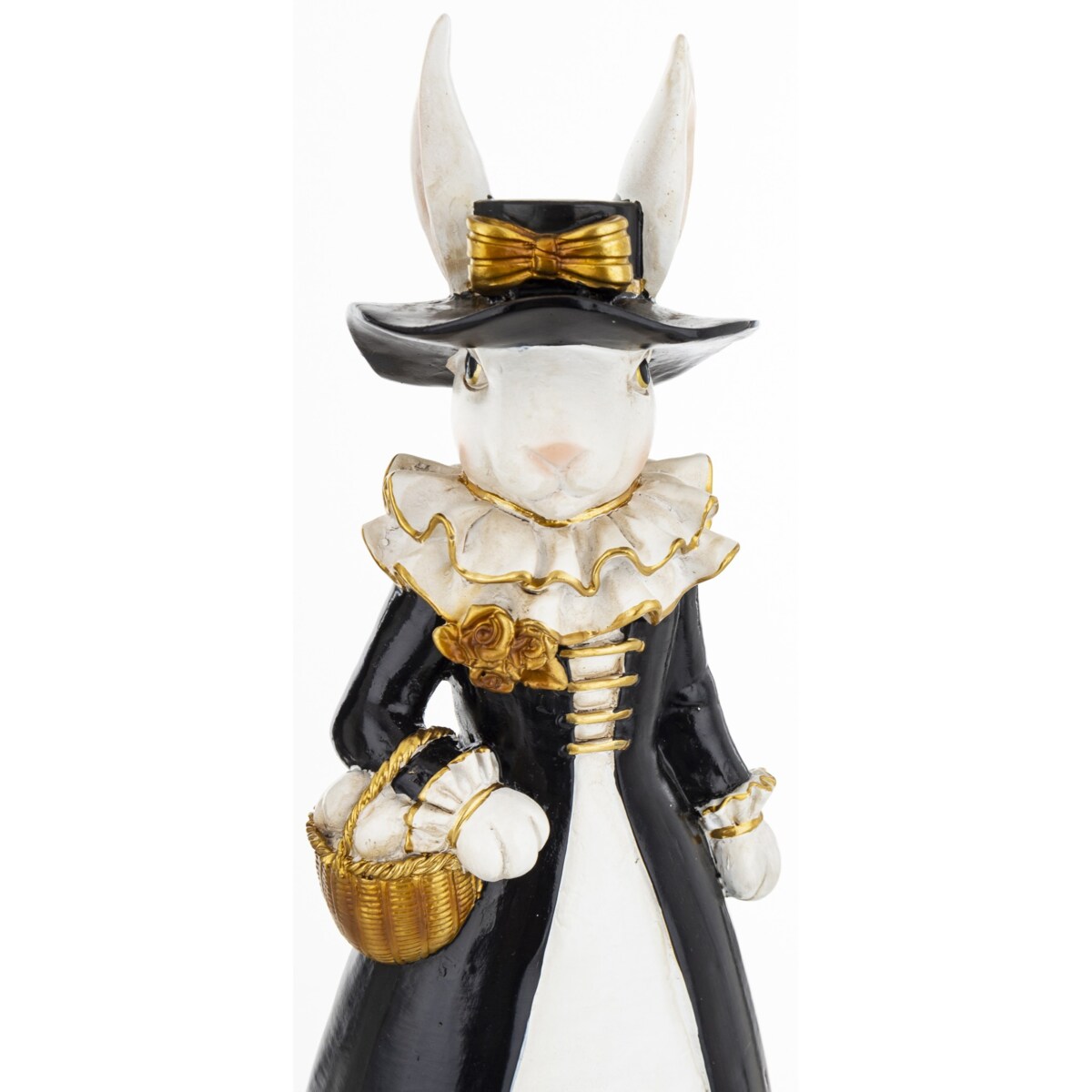 Dekoracja - brązowa kura 21x8,5x12 cm TOA