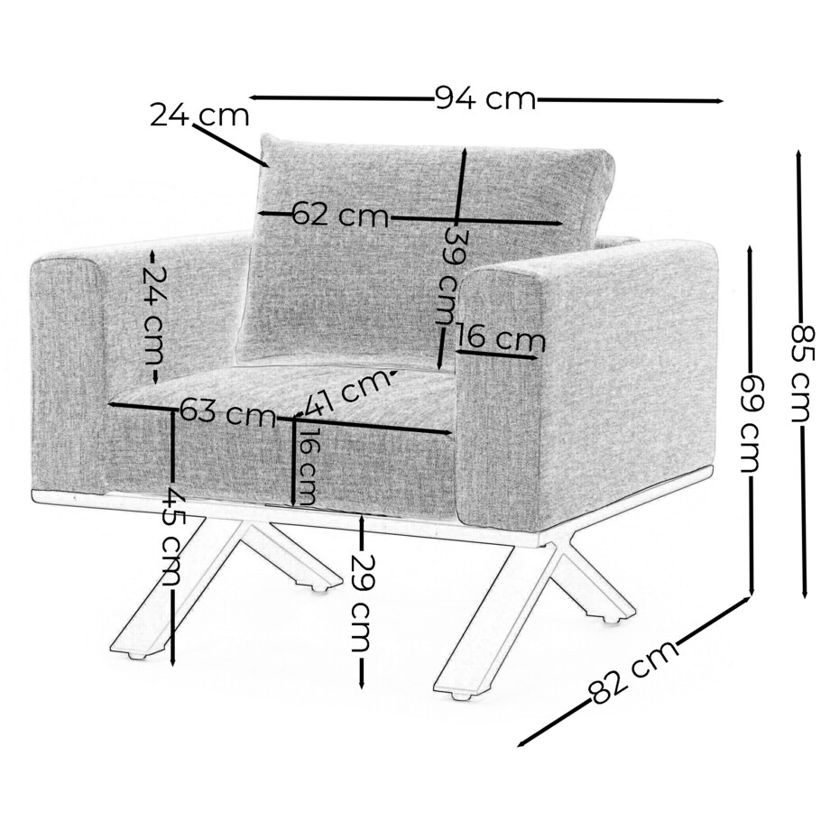 Meble ogrodowe nowoczesne luksusowe aluminiowe MARABELLA beżowo białe