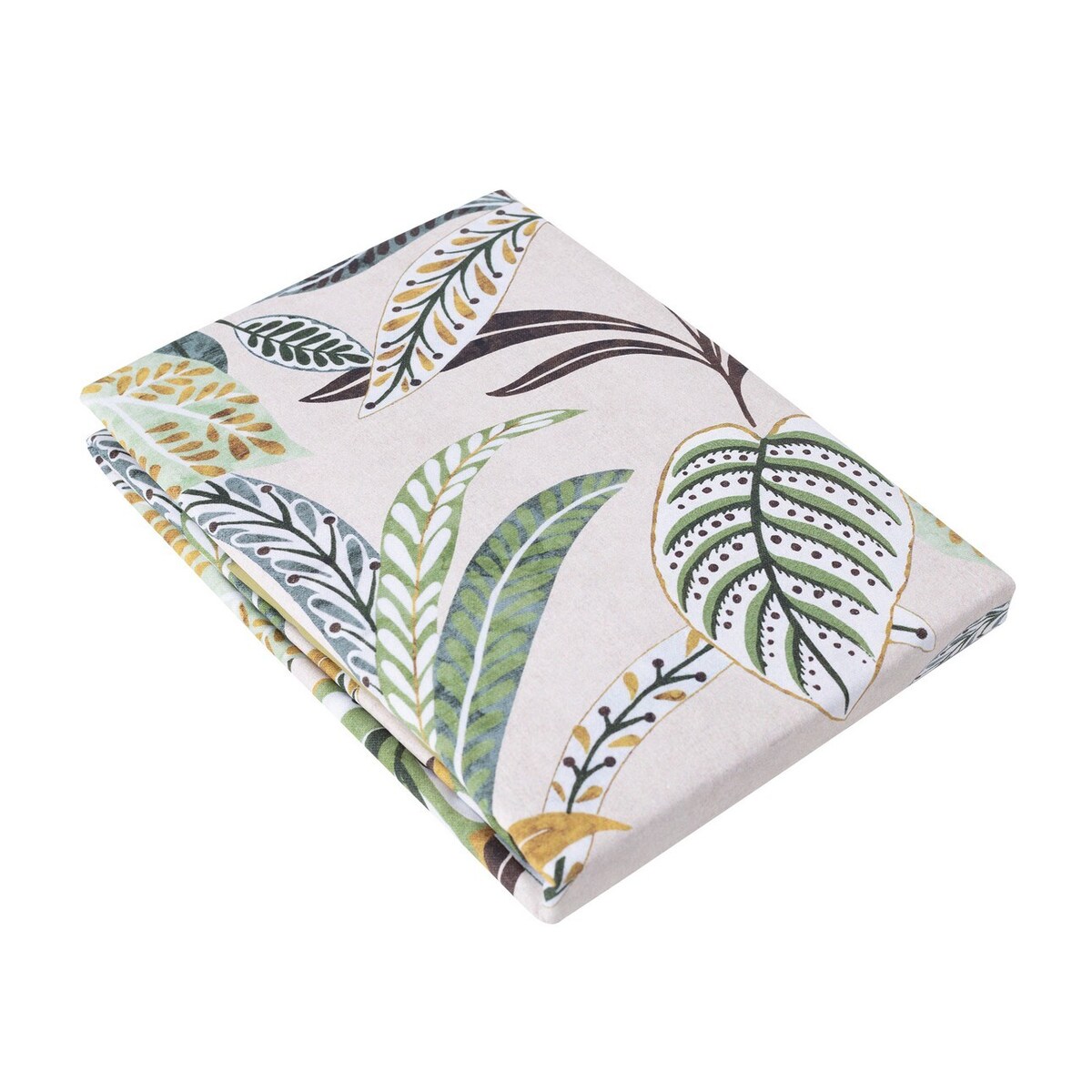 Komplet pościeli bawełnianej Creamy Jungle 160x200cm, 160 x 200 cm