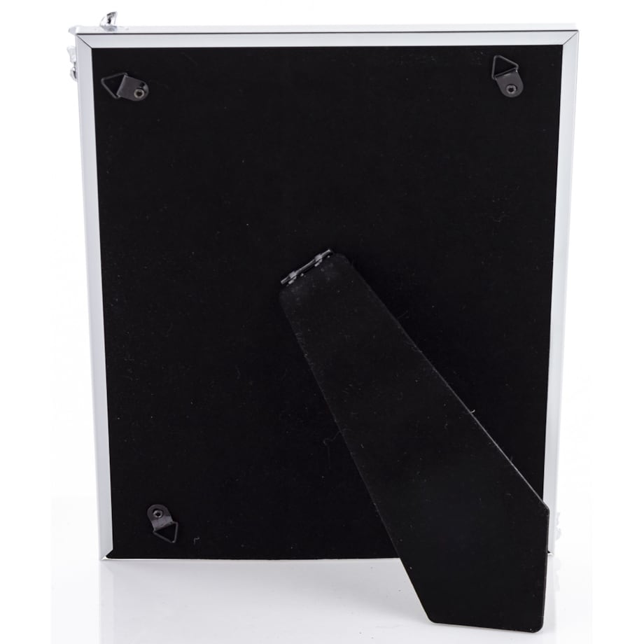 Ramka srebrna na zdjęcie 26,5x22x1,5-11 cm FREM big i 2 motyle
