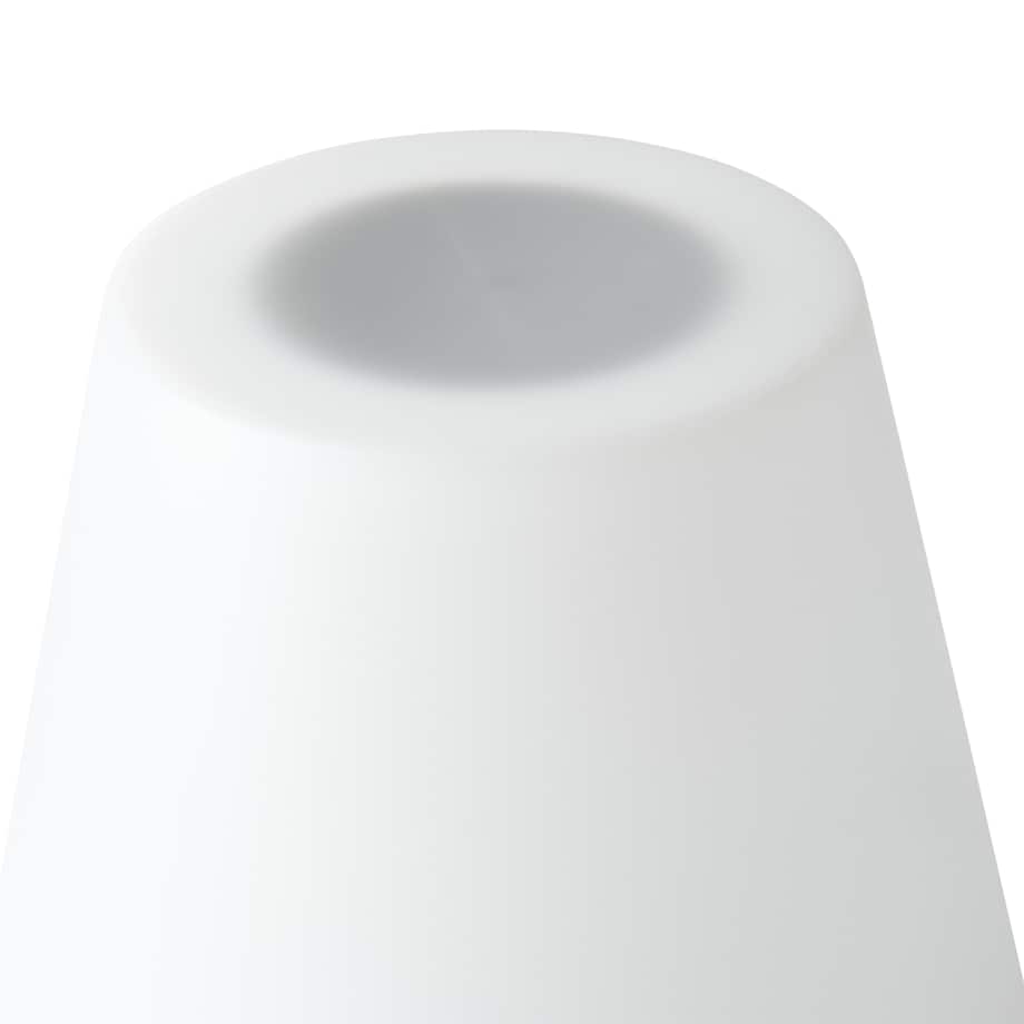 Lampa ogrodowa stojąca solarna LED FONESCA Z pilotem Biały