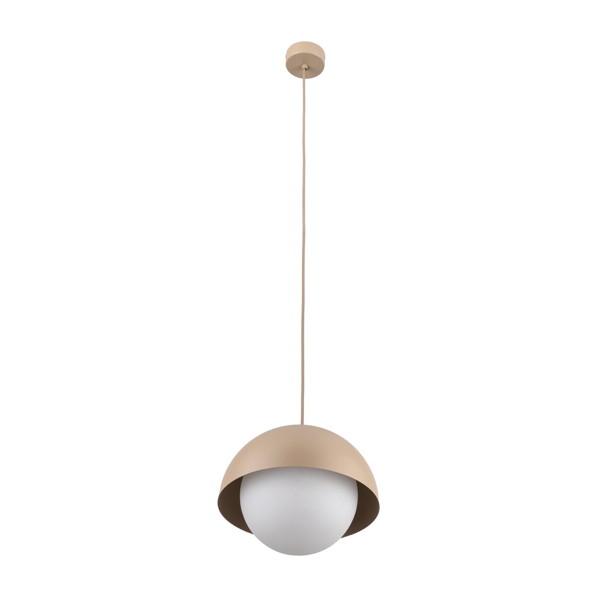 Lampa wisząca TK Lighting BONO SABIA 10645 beżowa E27 regulowana nowoczesna do salonu kuchni jadalni