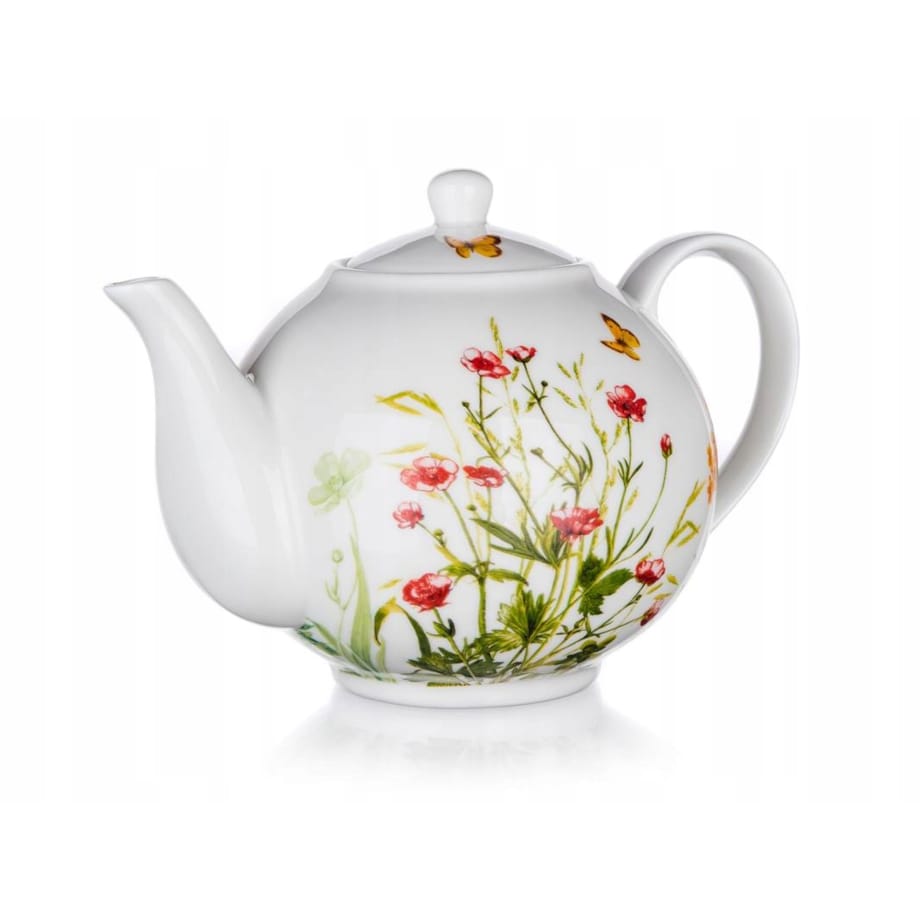 IMBRYK CERAMIKA DZBANEK 1 L na herbatę zioła napoje prezent upominek KWIATY