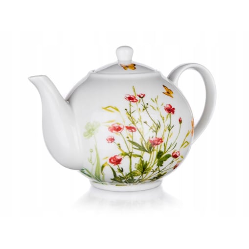 IMBRYK CERAMIKA DZBANEK 1 L na herbatę zioła napoje prezent upominek KWIATY