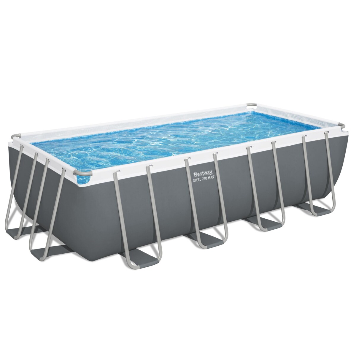 Basen ogrodowy stelażowy 488x244 Bestway 17w1 full