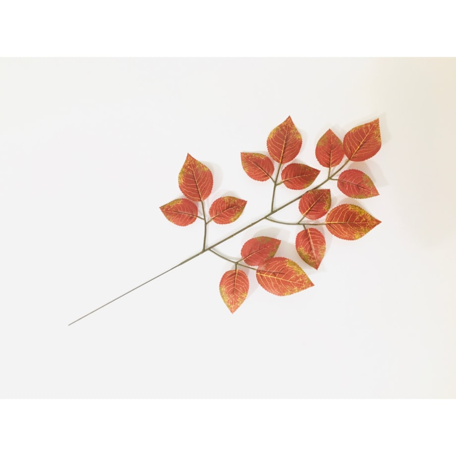 LIŚĆ PIK dodatek do bukietu stroika sztuczny jesienny gałązka wiązanki