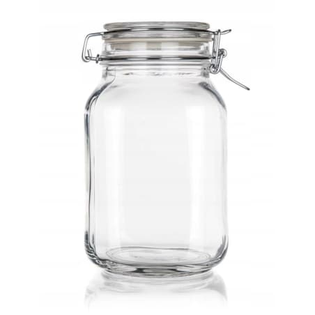 SŁOIK POJEMNIK na ŻYWNOŚĆ ogórki weki 2 L KLIPSEM grzyby kapustę bigos