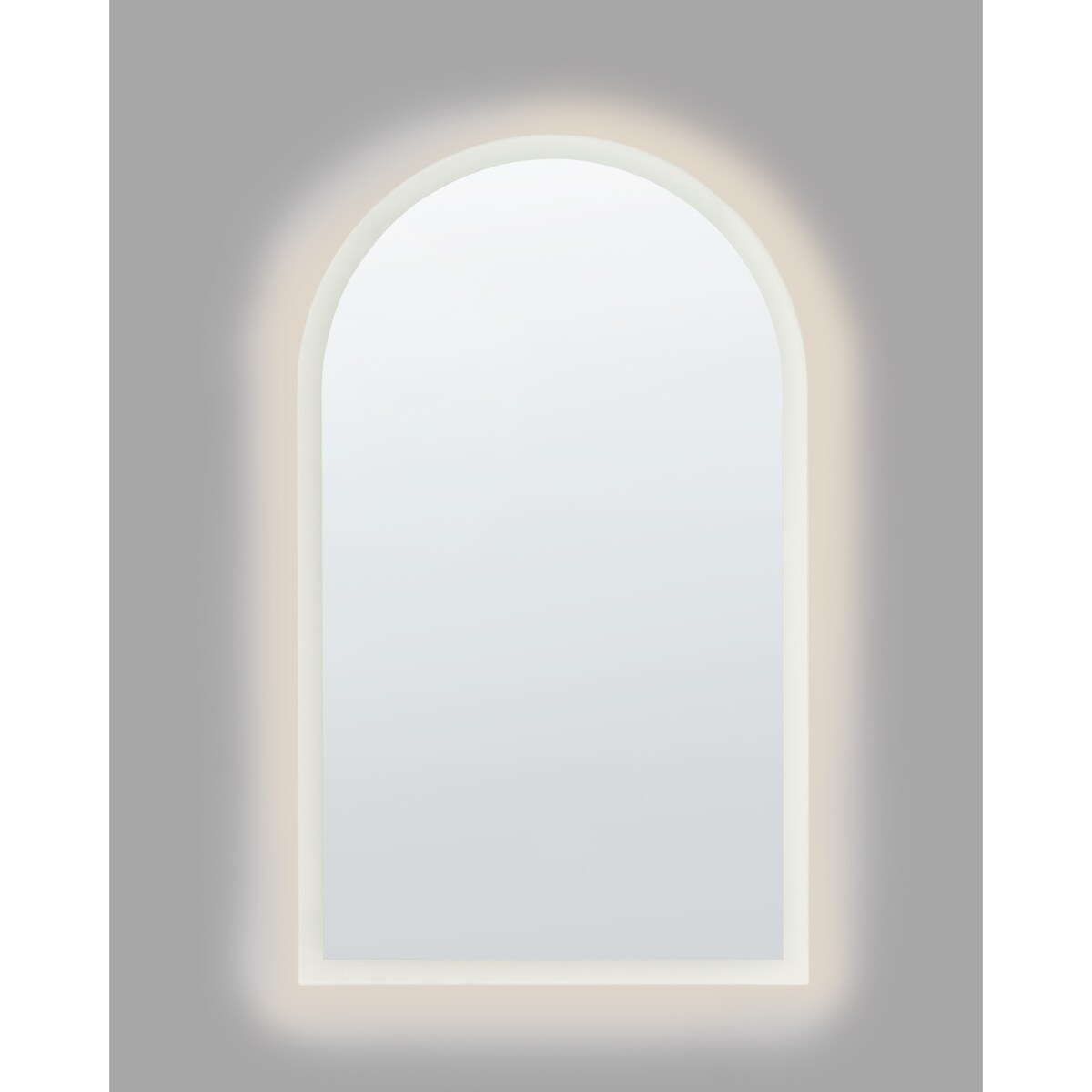Lustro łazienkowe LED SUIN 60 cm 100 cm Zielony