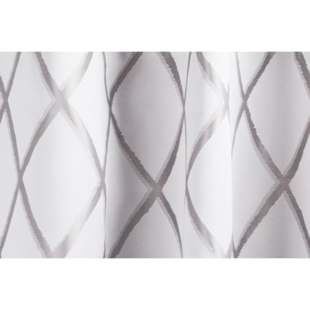 Konsimo GRANDI Zasłona, jasny szary/srebrny