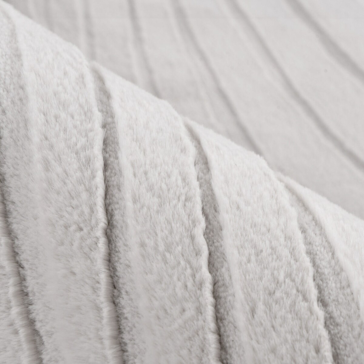 Dywan nowoczesny 3D, miękki Waving 5030 Jasnoszary/Taupe 120x170