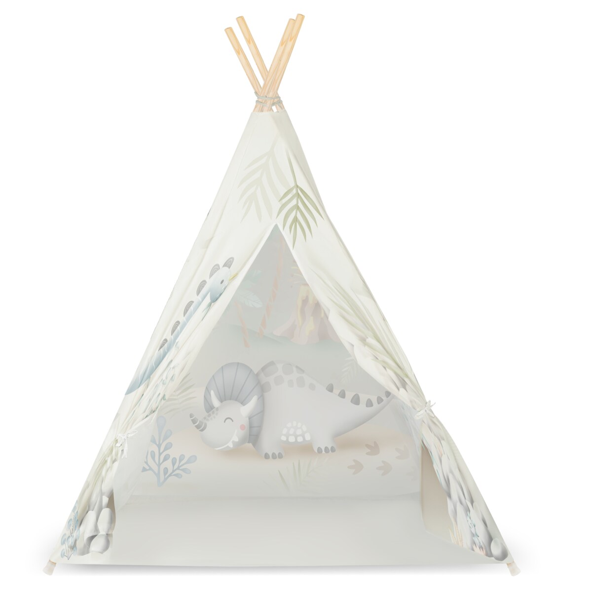 Tipi namiot dla dzieci teepee wigwam stabilizator dinozaur Nukido
