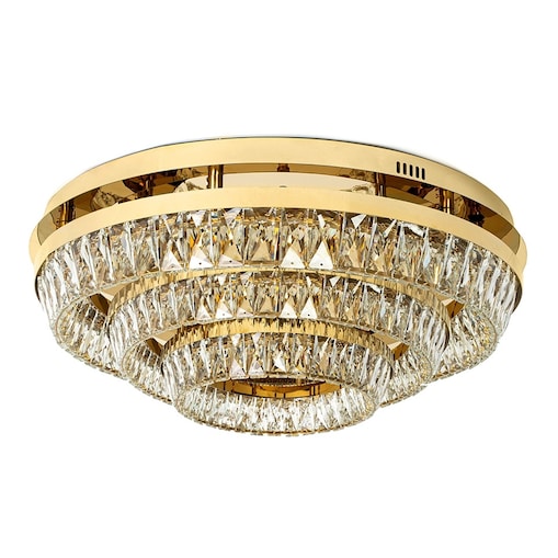 MOOSEE lampa sufitowa / plafon SAVOY 3 złota