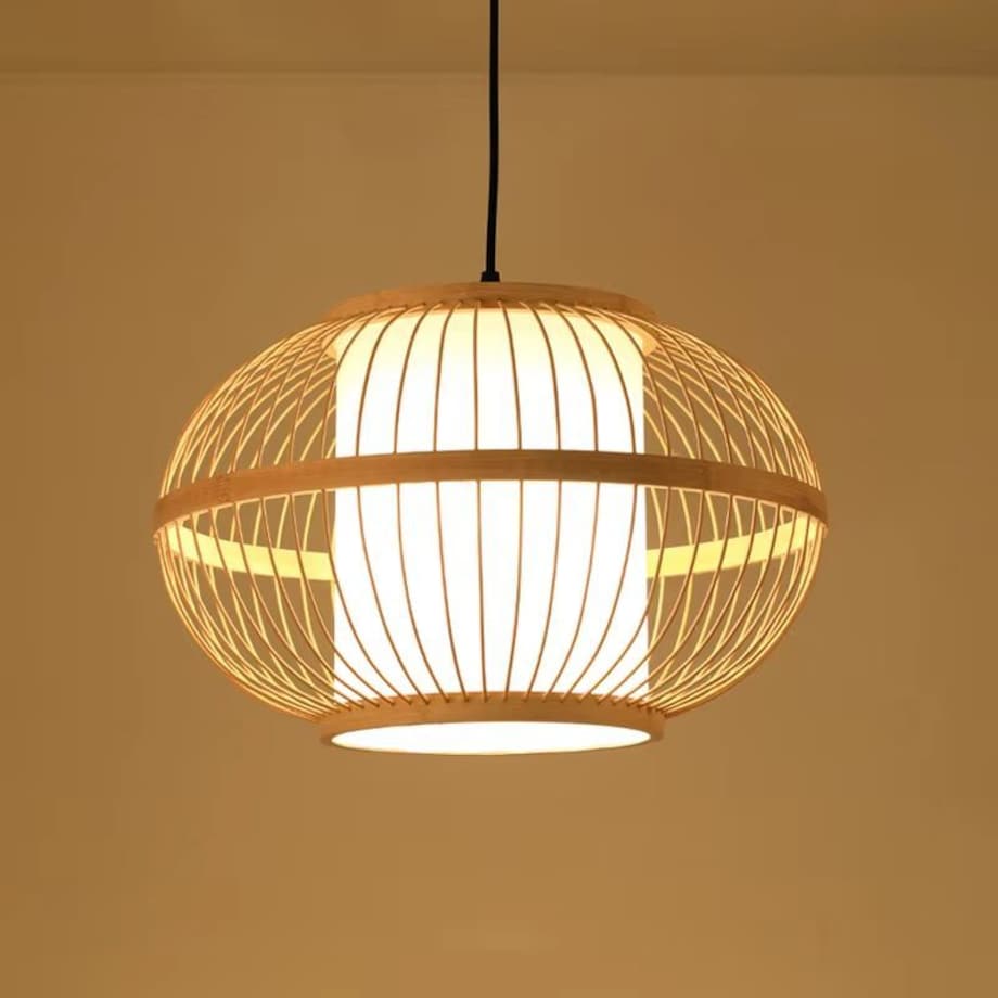 Lampa wisząca nauralna Boho 50cm APP1632-1CP