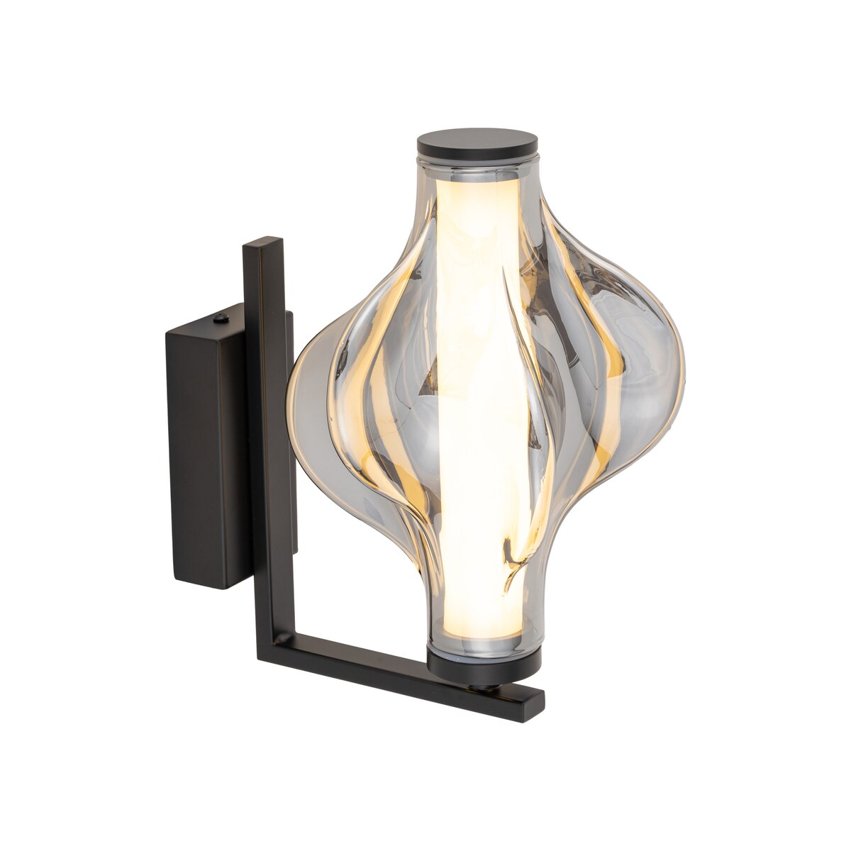 Kinkiet LED TK Lighting ELVA BLACK 8W czarny 3000K 1032 lm 18219