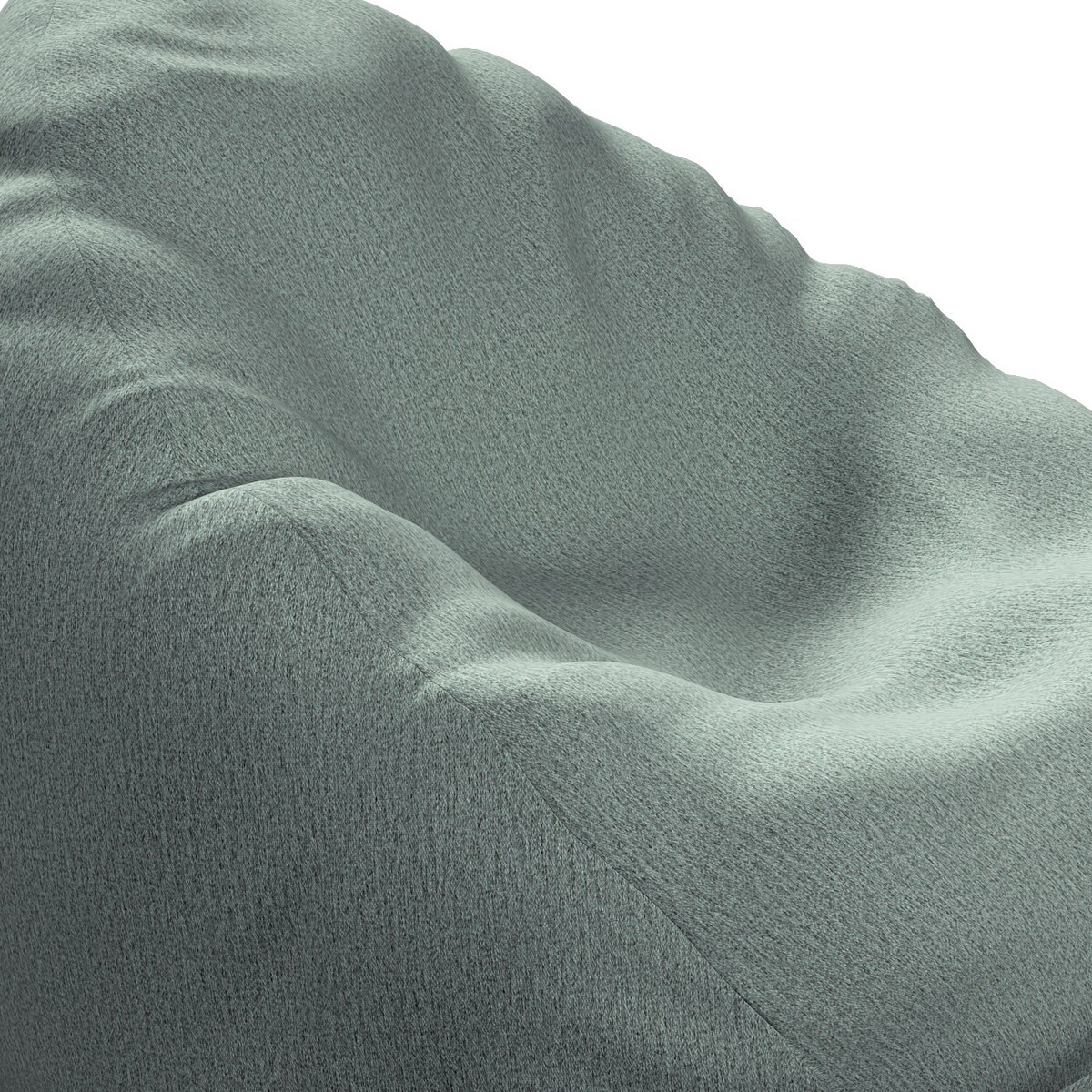 Worek do siedzenia, beżowo-eukaliptusowy, Ø80 x 115 cm, Madrid