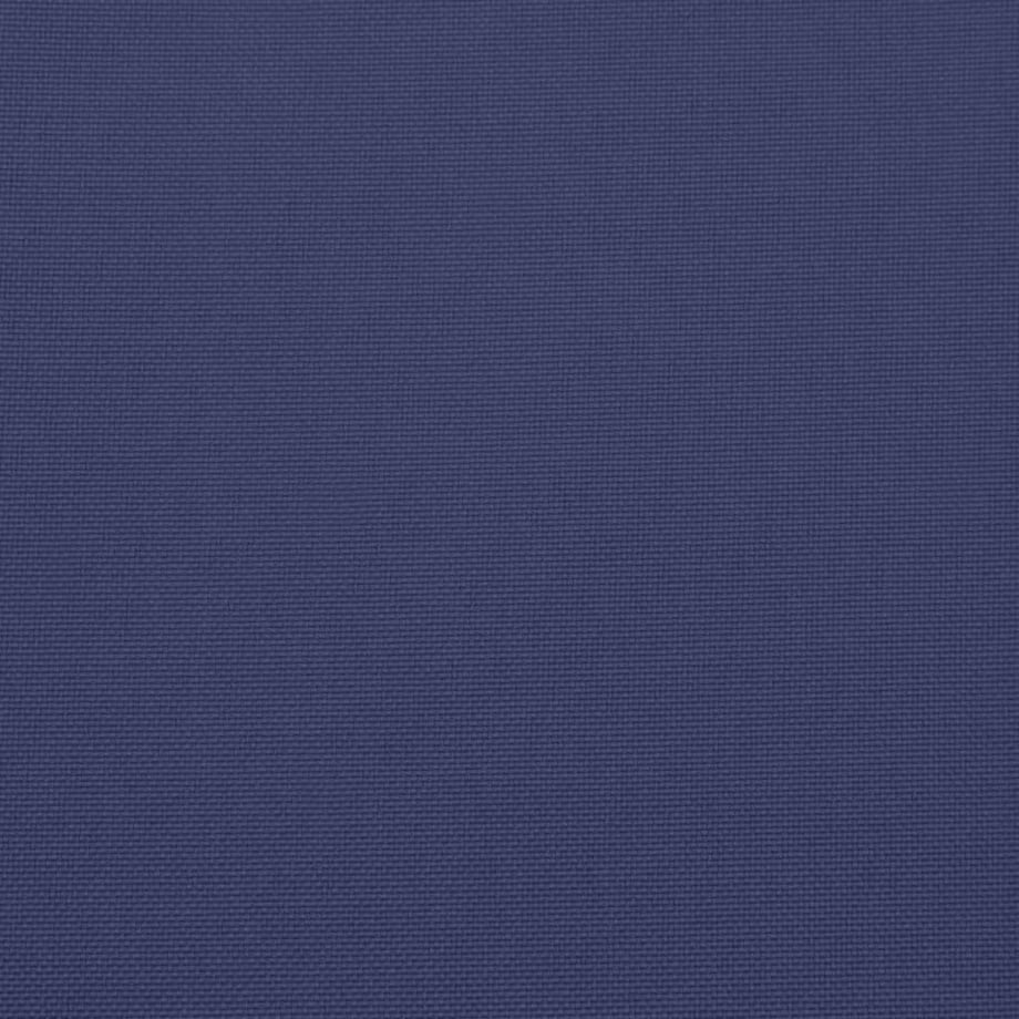 vidaXL Poduszki na ławkę ogrodową, 2 szt., granatowe, 100x50x7 cm