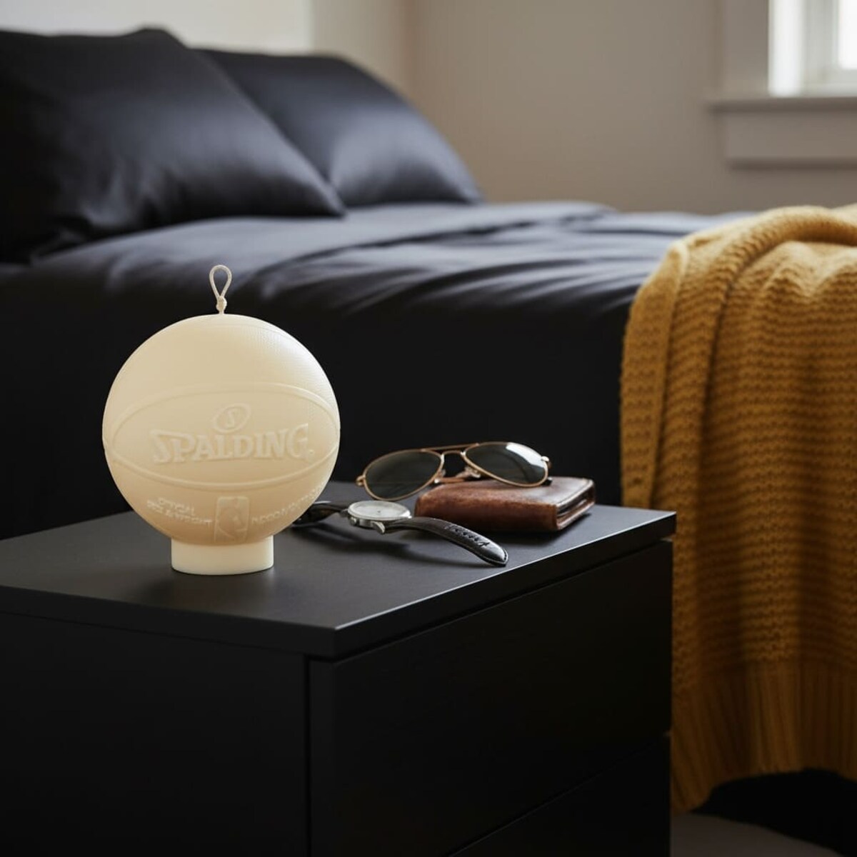 Świeca sojowa Inspired Ball – ręcznie robiona piłka, nowoczesna dekoracja i prezent dla niego