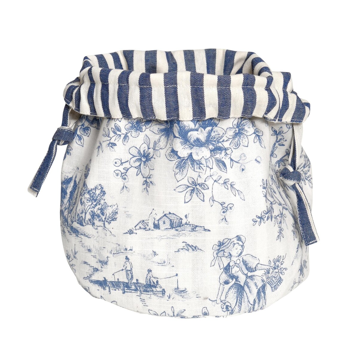 Chlebaczek Toile de Jouy Blue & Stripes