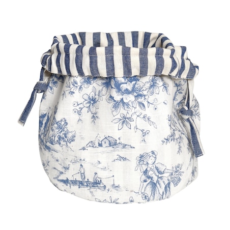 Chlebaczek Toile de Jouy Blue & Stripes