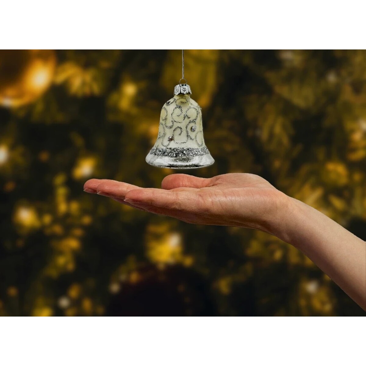 Bombka choinkowa: Srebrny Dzwonek