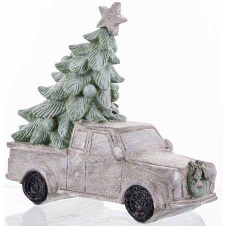 Dekoracja - samochód LED 19x22x9 cm CAMION