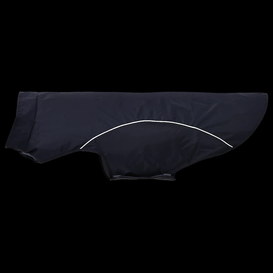 vidaXL Płaszcz przeciwdeszczowy dla psa z odblaskowymi paskami