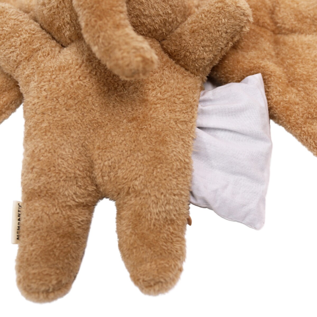 Stabilizator dla dziecka, pluszak obciążeniowy - słoń, brązowy